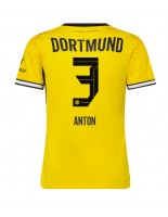 Borussia Dortmund Waldemar Anton #3 Domácí Dres pro Dámské 2026-27 Krátký Rukáv